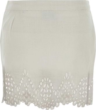 Isabel Marant Blouma Skirt - White