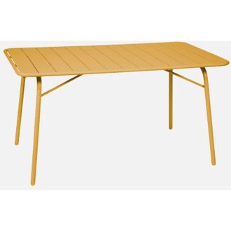 Sweeek Tavolo da giardino pieghevole in metallo 6 posti, 140cm