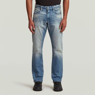 G-Star Mosa Straight Jeans - Midden blauw - Heren