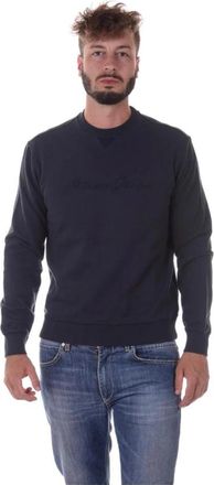 Armani Jeans Capuchontrui - Heren - Sweatshirts - Blauw - L - Katoen - Hoodies & sweatvesten