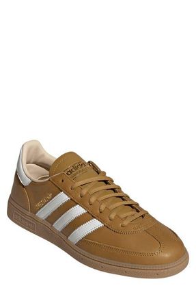 adidas Gender Inclusive Handball Spezial Sneaker in Bronze/Core White/Gum4 at Nordstrom, Size 10.5 Womens
