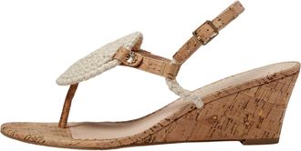 Jack Rogers Reef Wedge Cork / Natural Jute Rope 113231WG01-NAT Womens