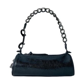 Vivienne Westwood Mini Bags, female, Black, Size: ONE SIZE Cindy Cylinder Shoulder Bag