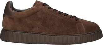 Hogan H677 Allacc H Fori - Heren - Sneakers - Bruin - 44 EU - Su&egrave;de - Schoenen