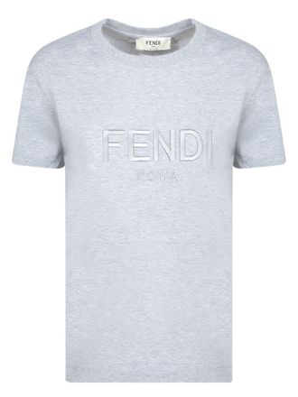 Tシャツ・カットソー FENDI Woman T-Shirt White FZXD61AUI4 F08QQ T-Shirt Cotton White | Fendi