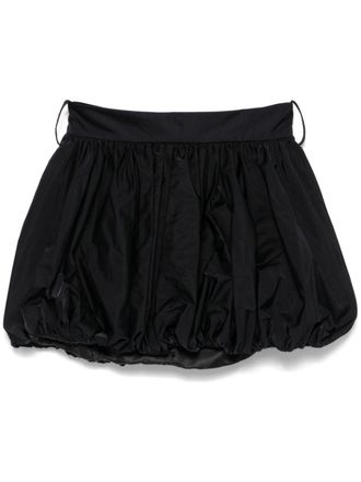 Elisabetta Franchi belted mini skirt - women - Polyester/Polyester - 44 - Black
