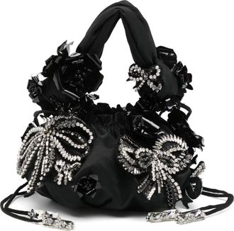 Biyan Borsa tote con decorazione - Nero