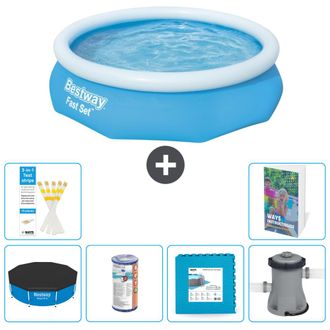 Bestway Piscina Bestway Fast Set Redonda - 305x76 Cm - 7-piezas S146