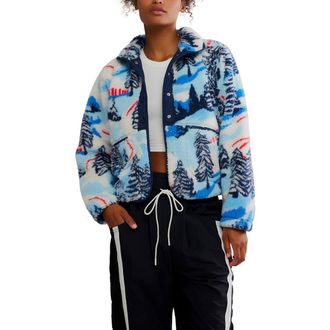Free People FP Movement Rocky Ridge Fleece Jacket in Alpine Combo at Nordstrom Rack, Size X-Small