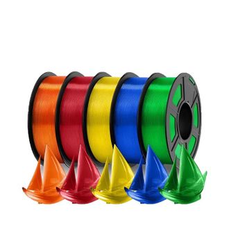 OEM Filamento Para Impresora 3d, Alta Resistencia, Bobinado Limpio, Petg-mix Transparente