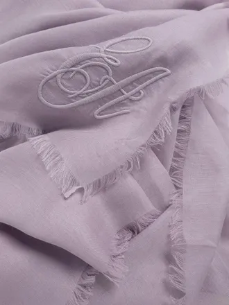 Emporio Armani Cashmere Blend Shawl - Lilac
