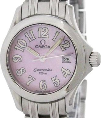 Omega Pre-owned Watches, female, Pink, Size: ONE SIZE Pre-owned Vintage Watch