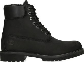 Timberland Premium 15.24 cm Waterdichte Boot - Heren - Veterlaarzen - Zwart - 44 EU - Leer - Schoenen