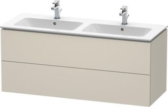 Duravit Duravit - L-cube Mueble De Pared, 2 Cajones, Ancho: 1290mm, Para Me