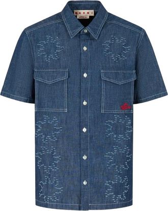 Marni Pockets Sun-detail Shirt