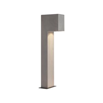QAZQA Qazqa Bolardo Moderno Para Exterior Gris 65cm Ip44 - Pompei
