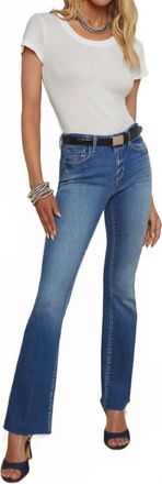 L'agence Ruth High Rise Straight Leg Jeans In Mar Vista