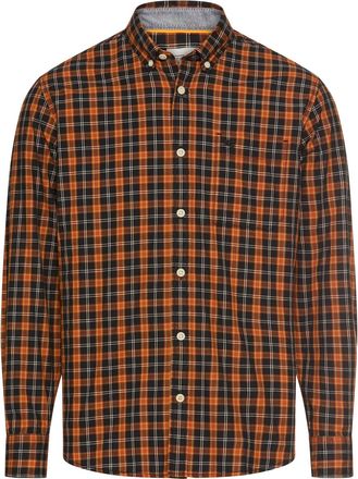 Camel Active Karohemd mit Logo Stickerei