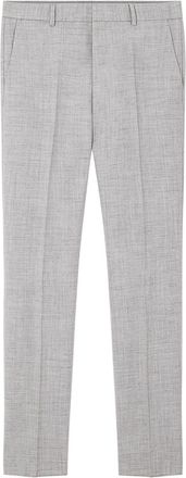Versace tailored wool-blend trousers - men - Virgin Wool/Wool/Viscose/goat hair/Cupro/Cotton - 50 - Grey