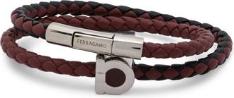 Ferragamo Bracciale a doppio giro - Rosso