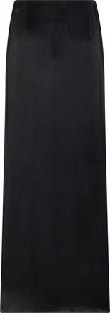 Maison Margiela Womens Long Skirt Black Acetate