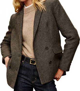 Rails Jac Blazer In Camel Black