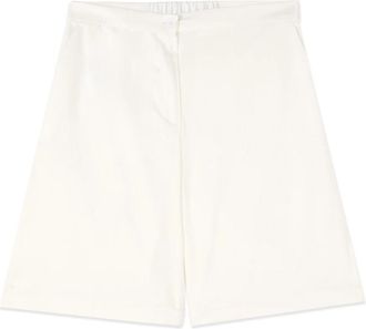 Oltre Short Shorts - Dames - Korte Broeken - Wit - L - Katoen - Korte Broeken