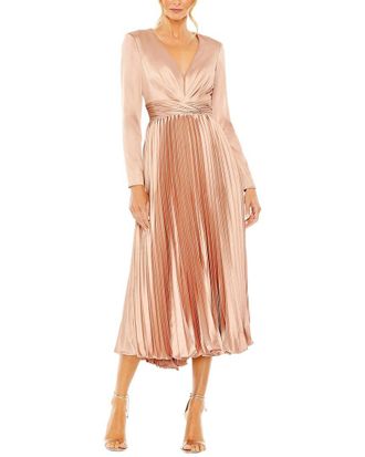 Mac Duggal Pleated A-Line Dress