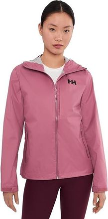 Helly Hansen Rain Jacket Womens Coat Wildberry : XL, Polyamide