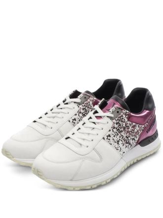 Louis Vuitton Runaway leather sneakers - men - Leather/Leather/Rubber - 7 - White