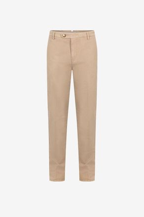 Richard J. Brown Slim-Fit-Hose aus Baumwolle und Kaschmir Singapore