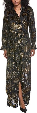 SIMKHAI Marzia Draped Front Gown