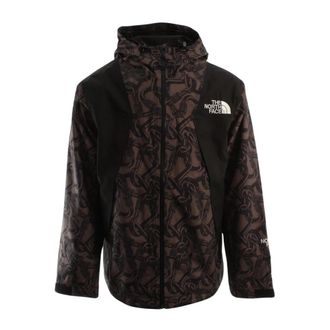 The North Face Lichtgewicht Anorak Jack - Heren - Regenjassen - Bruin - L - Katoen - Fitness