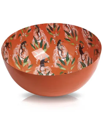 Tiramisu Set Of 4 Primate Paradise Statement Bowl