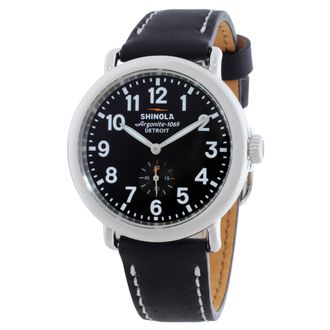 Shinola Runwell Quartz Black Dial Mens Watch S0110000020