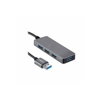 OEM Ekon Ecithub320usbin Hub De Interfaz Usb 3.2 Gen 1 (3.1 Gen 1) Type-a 480 Mbit/s Met&aacute;lico
