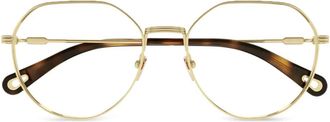 Chloé Occhiali geometrici - Oro