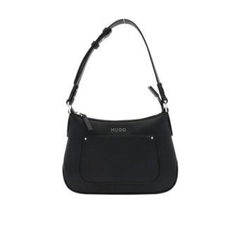 HUGO BOSS Heren, Tassen, Zwart, Maat: ONE Size Leer