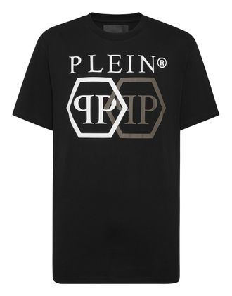 Philipp Plein T-Shirt Ronde Hals Hexagon