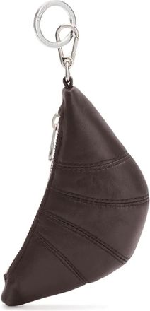 Christophe Lemaire mini Croissant keyring - Brown