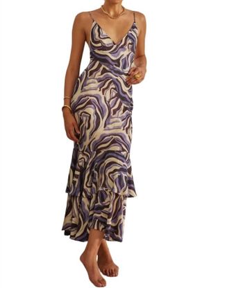 Carolina K Ares Dress In Aeagan Sea
