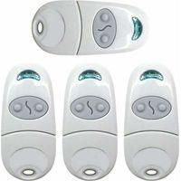OEM Mando A Distancia Universal Top432na (4 Unidades) - Frecuencia De 433,92 Mhz - Compatible Con Puertas De Garaje Y Portones - Material Duradero - Crezu