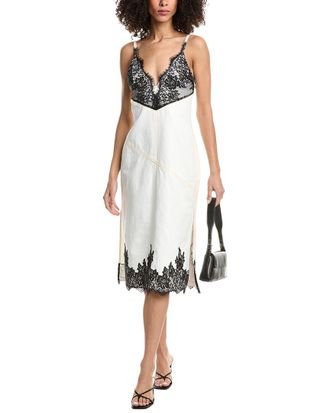 3.1 Phillip Lim Stonewashed Denim Slip Dress