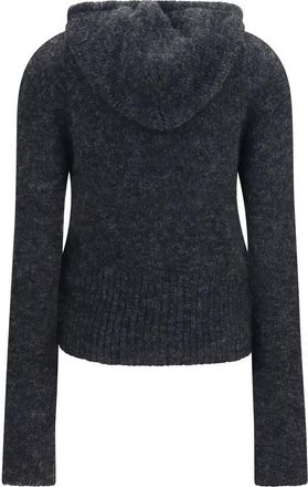 Our Legacy Alpaca-Blend Zip-Up Hoodie - Gray