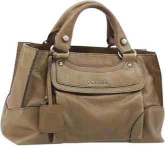Celine Pre-owned Handbags, female, Brown, Size: ONE SIZE Pre-owned Vintage Hand Bag