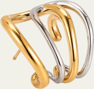 Charlotte Chesnais Daisy Gold Vermeil Single Ear Cuff