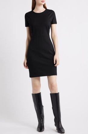 BOSS Edulis Sheath Dress in Black at Nordstrom, Size X-Large