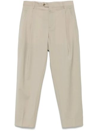 BRIGLIA 1949 pleated trousers - Neutrals
