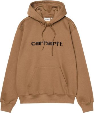 Carhartt Work in Progress Light Brown Relaxed Hoodie
