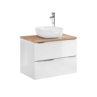 Petits Meubles Mueble lavabo estratificado Blanco